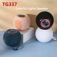 thumbnail image 4 of T&G TG337 Bluetooth Speaker TWS Wireless Mini Bass Loudspeaker white, 4 of 5