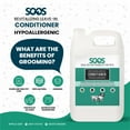 thumbnail image 4 of Natural Dead Sea Hypoallergenic Revitalizing Leave-In Pet Conditioner - Soos Pets, 4 of 8