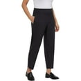 thumbnail image 4 of KIRKLAND Signature Women's 4-Way Stretch Ankle Pants Black XL, 4 of 4