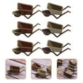 thumbnail image 2 of 6pcs Miniature Wheelbarrow Toy Mini Wheelbarrow Model Yard Garden Accessory, 2 of 5