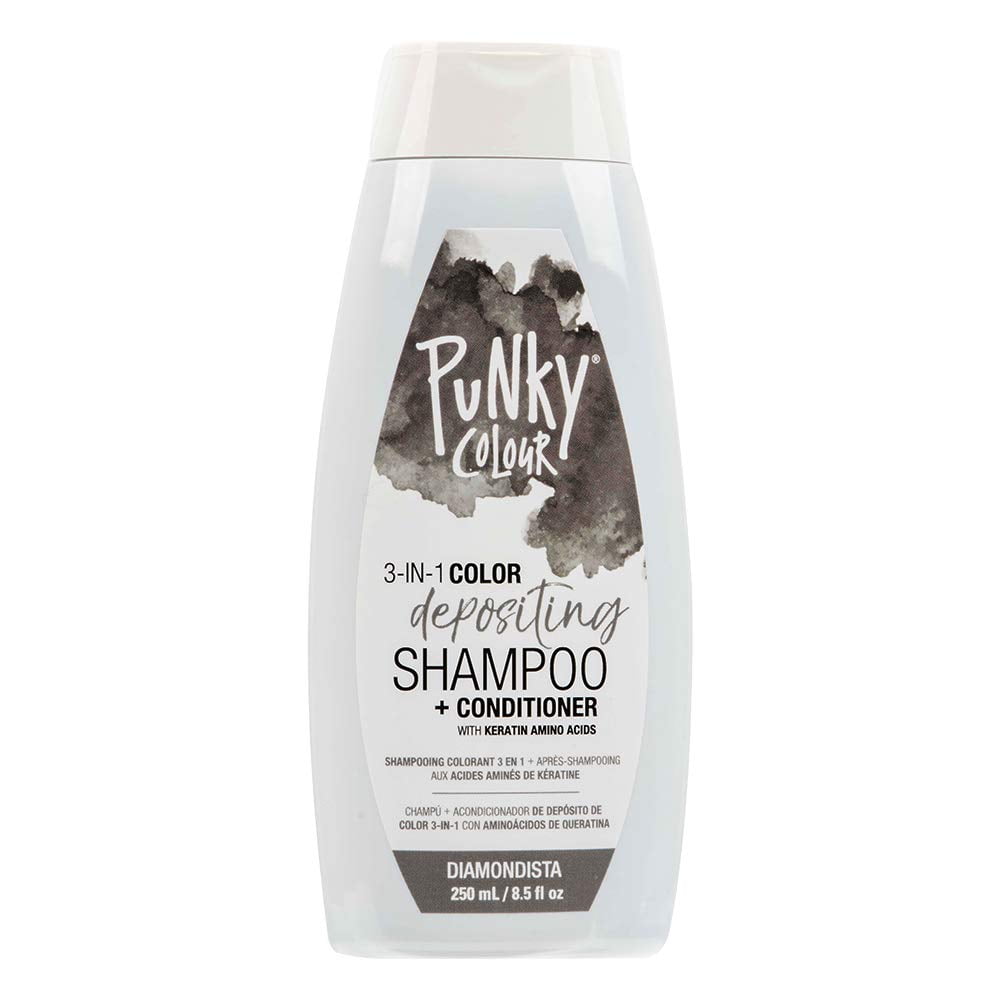 Punky Colour 3-In-1 Color Depositing Shampoo + conditioner Diamondista