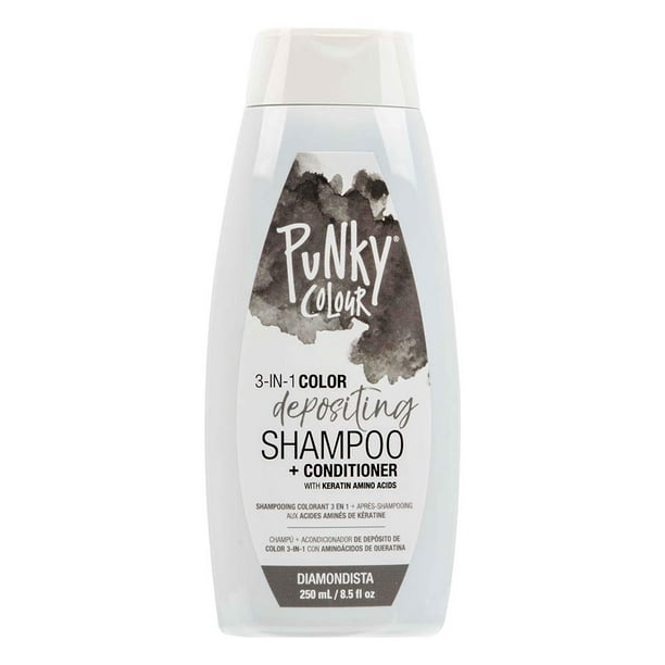 Punky Colour 3In1 Color Depositing Shampoo + conditioner Diamondista