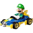 thumbnail image 2 of Vehículo de Juguete Hot Wheels Mario Kart Luigi Mach 8, 2 of 3
