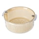 thumbnail image 1 of Colador, cuenco, colador, cesta para lavar frutas y verduras, colador de alimentos Blanco, 1 of 6