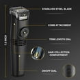 Vacutrim Vacuum Hair Trimmer Rechargeable Shave Cordless Hair Clipper