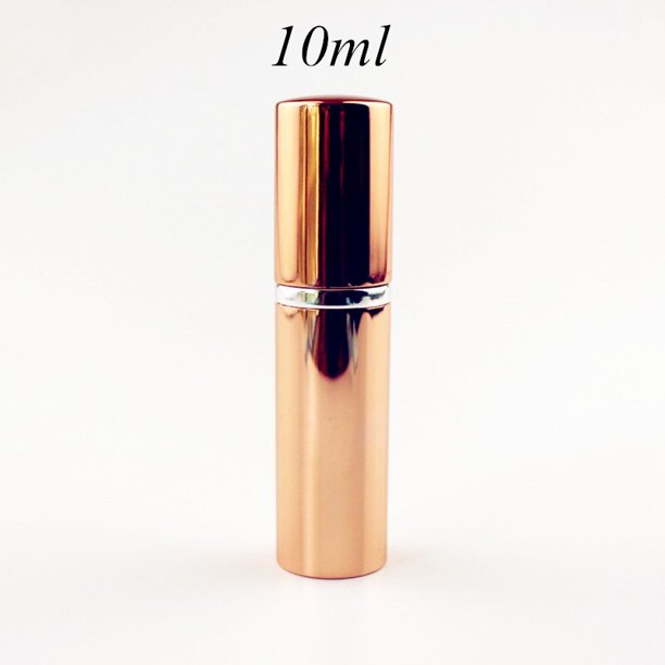 Mini botella de cristal de Perfume portátil, atomizador de aluminio para viaje, atomizador de Perfume de Metal vacío, 1 unidad, 5ml, 10ml Tan Jianjun unisex