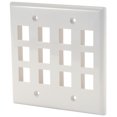 thumbnail image 1 of Digiwave Keystone Wall Plate - 12 Slots, 1 of 1