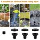 thumbnail image 4 of 1.5W Outdoor Solar Fountain, Solar Water Pump, Solar Pond Pump with Battery and 4 Nozzles, Solar Fountain Pump, Mini Floating Fountain for Decorative, 4 of 5