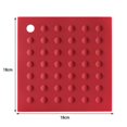 thumbnail image 2 of HLONK Silicone Heat Insulation Pad Silicone Pot Holders Multi-Purpose Hot Pads Non-slip Coasters for Table Kitchen Countertop, 2 of 10