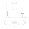 thumbnail image 2 of PD19359-AN-Kuzco Lighting-Eerie - 88W LED Pendant-1.13 Inches Tall and 59 Inches Wide-Antique Brass Finish, 2 of 3