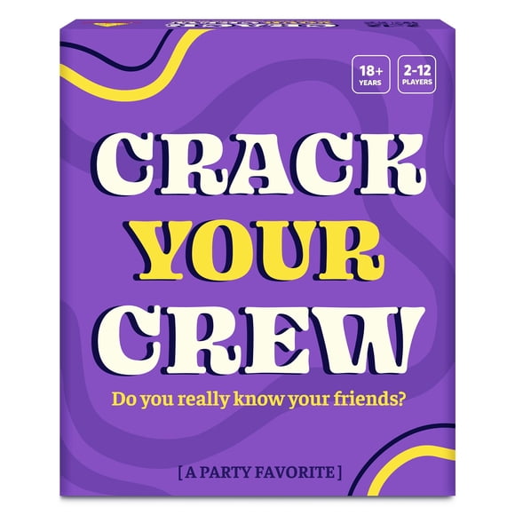Juego de cartas Gouda Games Crack Your Crew Party Adults 18+