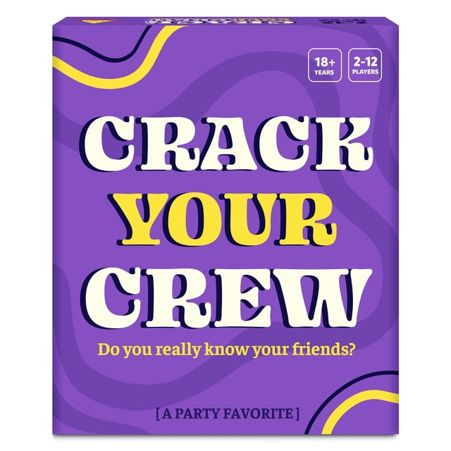 Juego de cartas Gouda Games Crack Your Crew Party Adults 18+