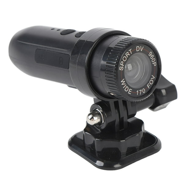 Cámara DV Deportiva, Cámara DV De Vídeo Compacta Portátil Para Motocicleta, Gran Angular De 170 Grados, 1280 X 960, Para Casco