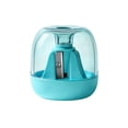thumbnail image 2 of Manual Pencil Sharpener Portable for Kids, Gaqring Compact Mini Sharpener with Large Capacity Bin, Durable Alloy Steel Blade for Classroom Homework Supplies, Sky Blue, 2 of 6