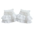 thumbnail image 1 of Poignets de Poignet pour Femmes Dames Ados, Fausse Manche, Femmes Douces Fausses Manches Chauffe-Poignets, 1 of 5