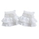 thumbnail image 1 of Puños de muñeca para mujeres, damas, adolescentes, mangas falsas, calentadores de muñecas con mangas falsas dulces para mujeres, 1 of 5