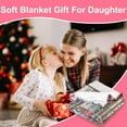 thumbnail image 3 of Yibo Gifts for Mom from Daughter Son Blanket Flannel Soft and Comfortable Anti-static Bed Sofa Blanket, 3 of 6