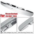 thumbnail image 4 of Manija de tapa trasera de automóvil cromada yuxing Para J10 2007-2014 Plata, 4 of 5