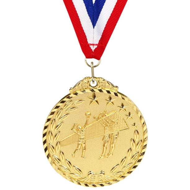 Medalla Voleibol 6 5 Cm Útil Oro/plata/bronce para Juegos Pelota