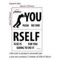 thumbnail image 3 of Adhesivos de pared Push Yourself Motivational de PVC, 20 x 30 cm, 2 hojas, 3 of 3