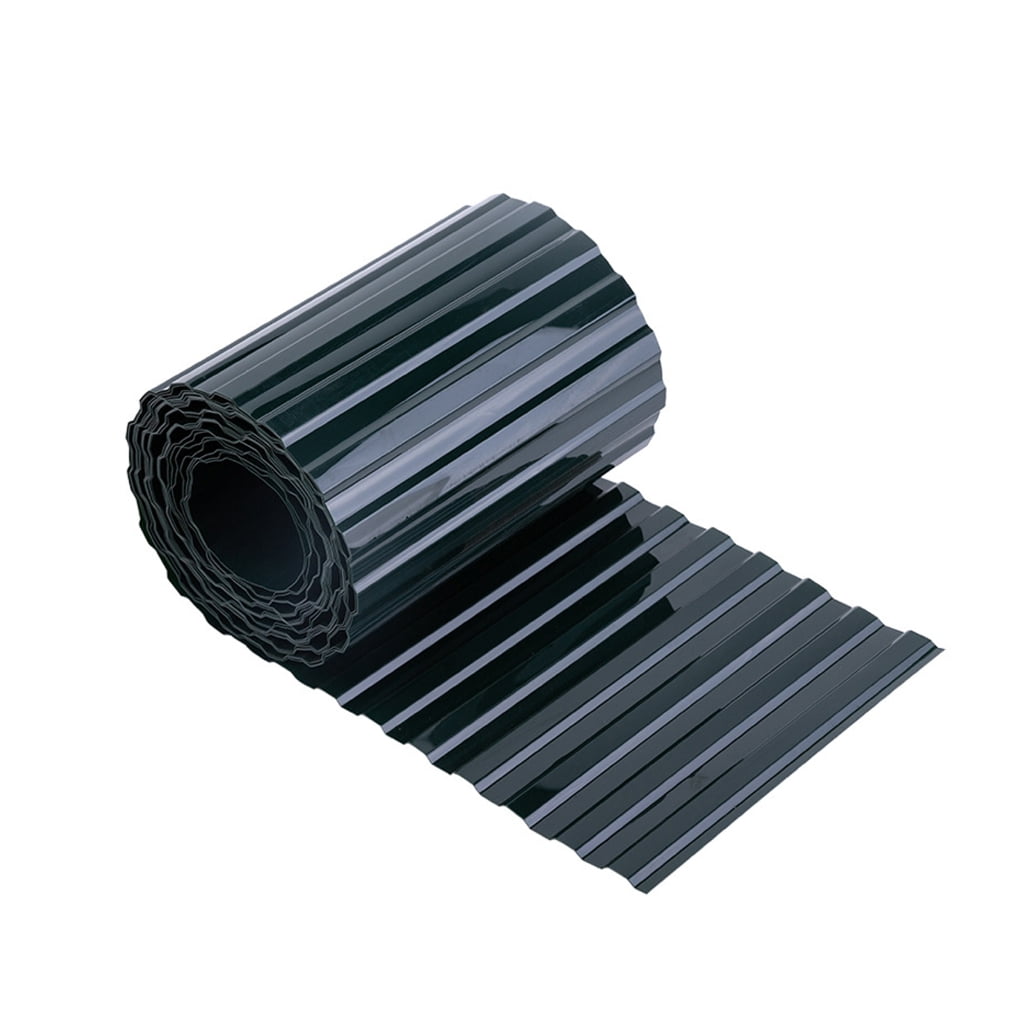 CEORPER Outdoor Durable Corrugated Plastic Lawn Edging Border Weather Resistant For Garden And Landscape Use