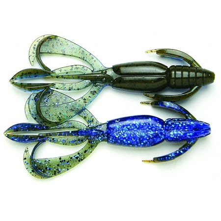 UPC: 4560262586620 | Keitech CF44402 Crazy Flapper Okeechobee Craw 4.4 Twin Tail