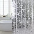 thumbnail image 1 of Imanes para baño, material EVA duradero, revestimiento repelente al agua que garantiza la higiene, ojales de metal resistentes para mayor estabilidad, secado rápido, diseño ecológico, 180 x 200 cm, 1 of 8