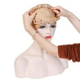 thumbnail image 3 of Gorros De Verano Para Mujer Sombreros Algodón Musulmán Islam Turban Cap Pre-Tie Sleeping Headwrap Con Perla sonducket AP007463-01, 3 of 6