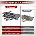 thumbnail image 3 of Grill Grates Kits for Dyna Glo Grill Replacement Parts 2 Burner, Dynaglo DGF350CSP, DGF350CSP-D, Heat Tent Plates, Burner Tubes and Cooking Grates for Dyna Glo 2 Burner Gas Grill Replacement Parts., 3 of 7
