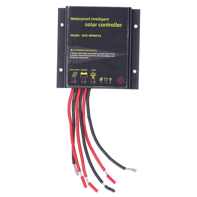 Controlador solar inteligente a prueba de agua MPPT, regulador de protección de carga de batería, 12 V, 10 A, DHSMPWP5S