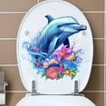 thumbnail image 3 of Flower Wall Sticker, Removable Decal for Living Room Bedroom Bathroom Toilet, Home Decor Sticker, Easy Clean Eco-Friendly Design, 3 of 6