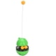 thumbnail image 4 of Dispensador de comida para gatos con fugas, ABS, rodante, pelota de entrenamiento, juguetes interactivos, verde, 4 of 14