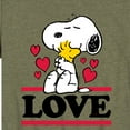 thumbnail image 3 of Peanuts - Love Snoopy Woodstock - Toddler And Youth Short Sleeve Graphic T-Shirt, 3 of 6
