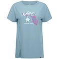 thumbnail image 2 of Women's Levelwear Blue Houston Astros Influx Spring Training Sunrise Bold T-Shirt, 2 of 3