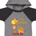 thumbnail image 4 of Inktastic My Grandma Loves Me Giraffe Boys or Girls Baby Bodysuit, 4 of 5