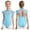 Light Blue, variant on Toddler Kids Girls Ballet Lace Cap Sleeve Dance Leotard Tank Top Hollow Back Ballerina Dancewear Black 140