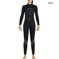 thumbnail image 4 of Sonducket Trajes de buceo, traje de neopreno cálido, traje de baño de manga larga para Surf, elástico, cómodo, equipo de pesca submarina, Deportes acuáticos Mujer Negro L, 4 of 6