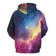 thumbnail image 3 of Galaxy Nebula Dream 3d Sweatshirts Hoodie Fashion Casual Personality Men's Women Street Hoodie Pullovers Long Sleeve Comfortable Top, 3 of 6