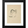 thumbnail image 2 of Viking Eggeling 15x18 Black Modern Framed Museum Art Print Titled - Original Drawings 10 (Early 20th&nbsp;Century), 2 of 5