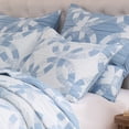 thumbnail image 5 of Greenland Home Fashions Wedding Ring Traditional Blue Pillow Sham, Standard, 5 of 7