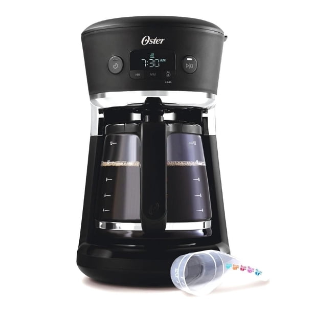 Cafetera Oster 12 Tazas Negra
