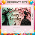 thumbnail image 2 of Witch Theme Banner Fairy Magic Halloween Decoration for Kids Party Fantasy Celebration, 2 of 3