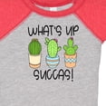 thumbnail image 4 of Inktastic What's Up Succas Funny Cacti Plants Boys or Girls Baby Bodysuit, 4 of 5