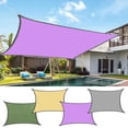thumbnail image 1 of Feltree Sun Protection Triangular Shade Garden Swimming Pool AntiUV Shade Cloth Tarpaulin, 1 of 5