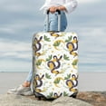 thumbnail image 4 of Wukai Snake And Moon Elastic Luggage Cover: Personalized Protection for Your Suitcase - Fits 19~29-inch, Washable & Durable Travel Companion-Medium, 4 of 8