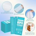 thumbnail image 2 of Dish Cleaning Wipes Individually Wrapped, Portable Kitchen Disposable Dish Soap Wipes Bulk Travel Size Quick Cleaning Dishwashing Pads for Outdoor Traveling/Camping/Hotel (50 Pcs), 2 of 4