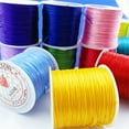 thumbnail image 4 of 1Rolls Durable Nylon 10Meters 0.6mm Beading String Cord Thread String Line DIY Jewelry Stretch Elastic Cord BLUE, 4 of 8