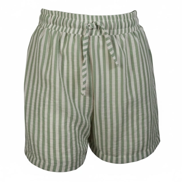 Short Corto George para Dama, con Elástico en Cintura Verde Talla G