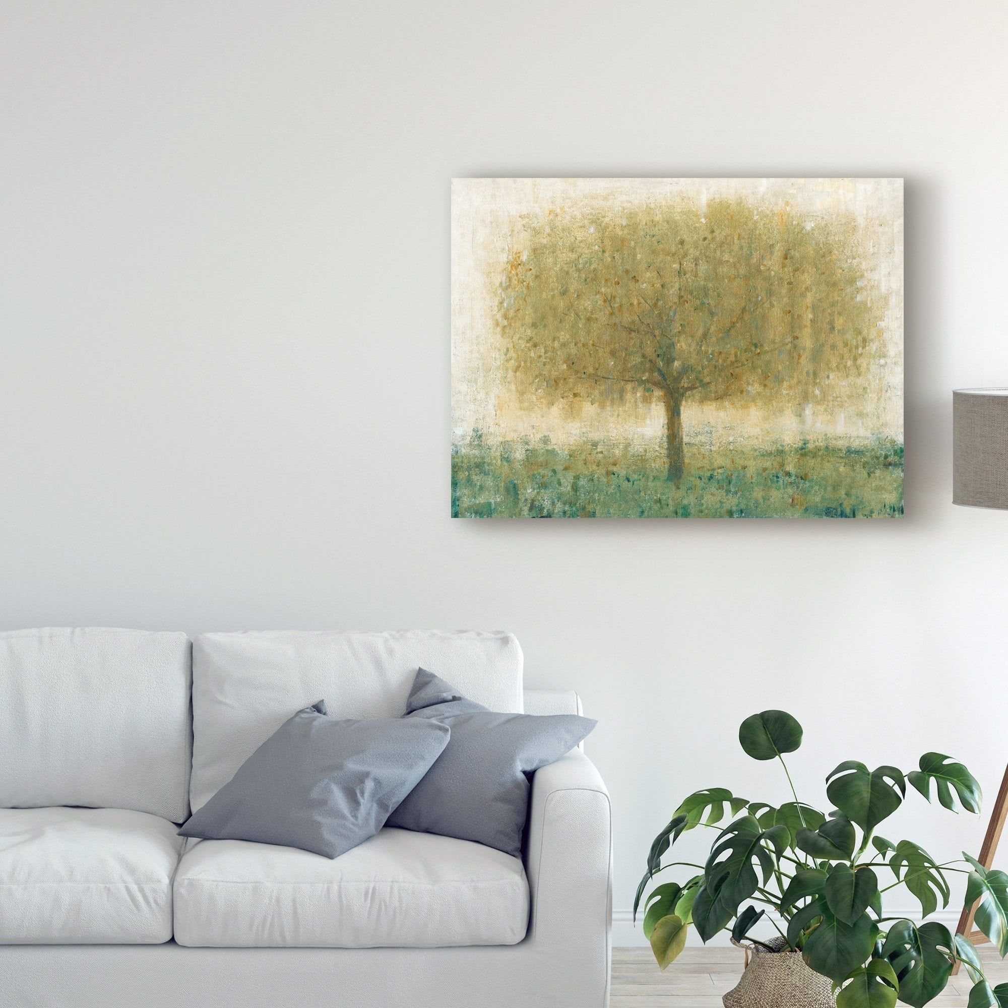 Trademark Fine Art 'Summer Day Tree I' Canvas Art by Tim OToole