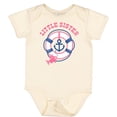 thumbnail image 3 of Inktastic Nautical Little Sister Girls Baby Bodysuit, 3 of 5